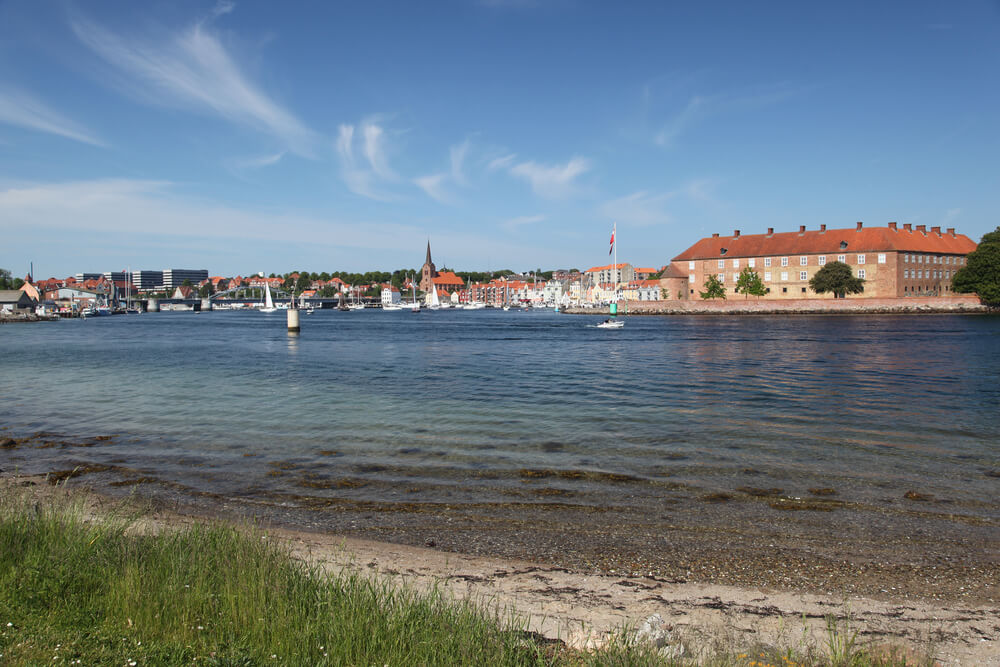 Hafen von Sonderburg, Dänemark