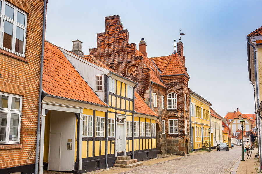 Historisches Stadtzentrum Viborg, Dänemark