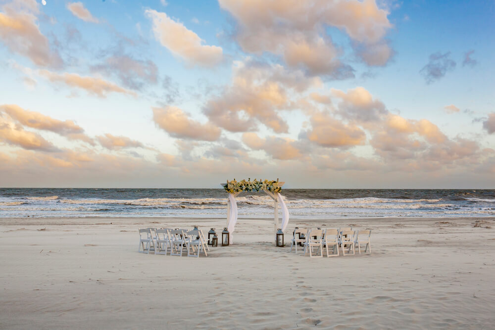 Trauung am Sandstrand - heiraten an der Ostsee