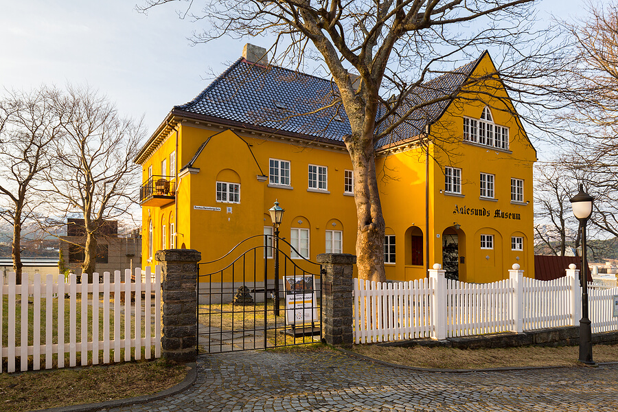 Aalesunds Museum in Alesund, Norwegen