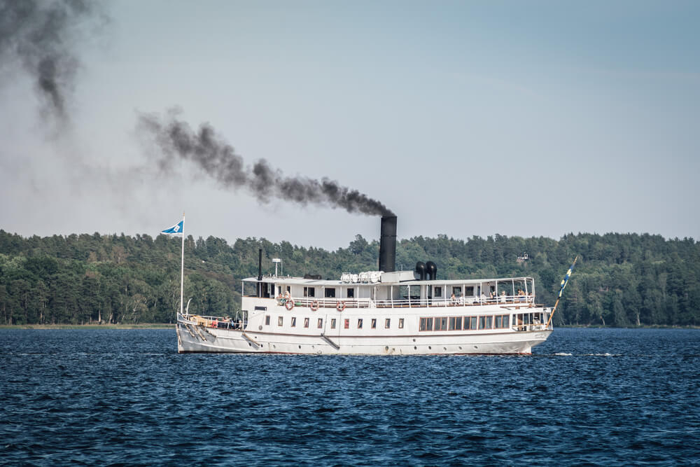 Dampfschiff S/S Mariefred, Schweden