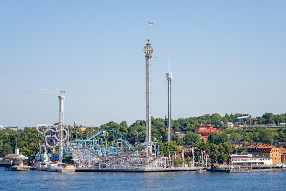 Gröna Lund in Stockholm, Schweden