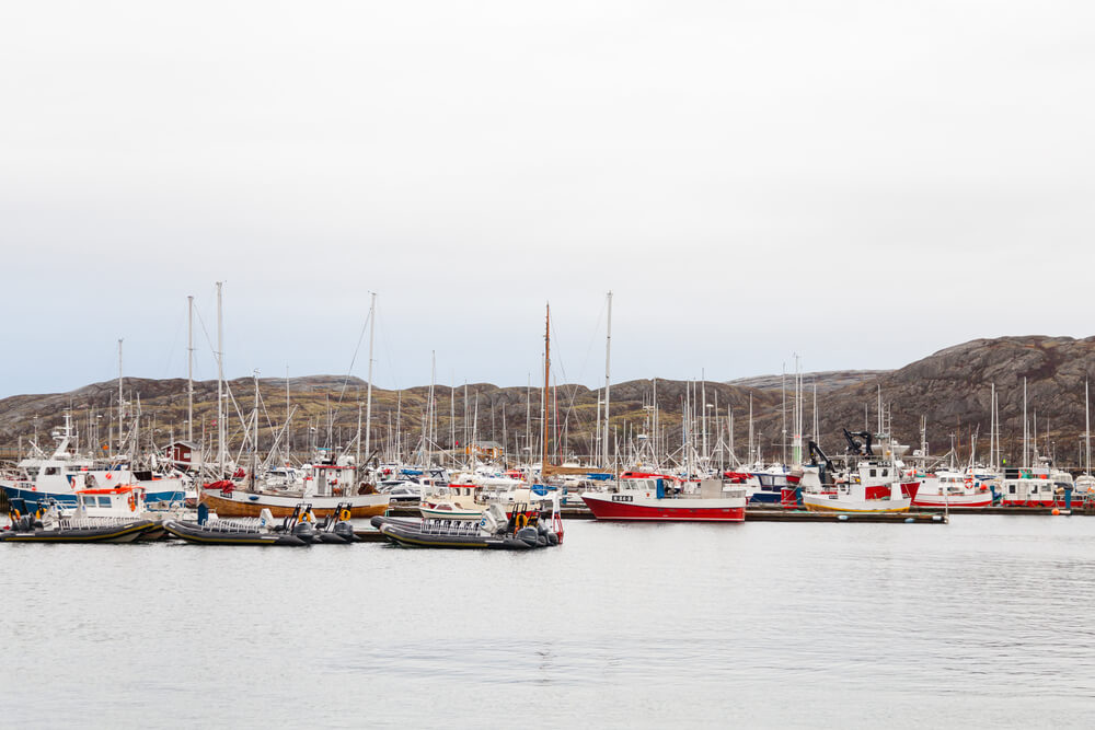 Hafen von Bodo, Norwegen