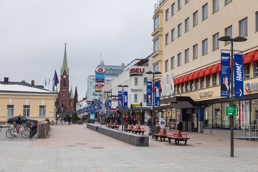 Mikkeli city center, Finland