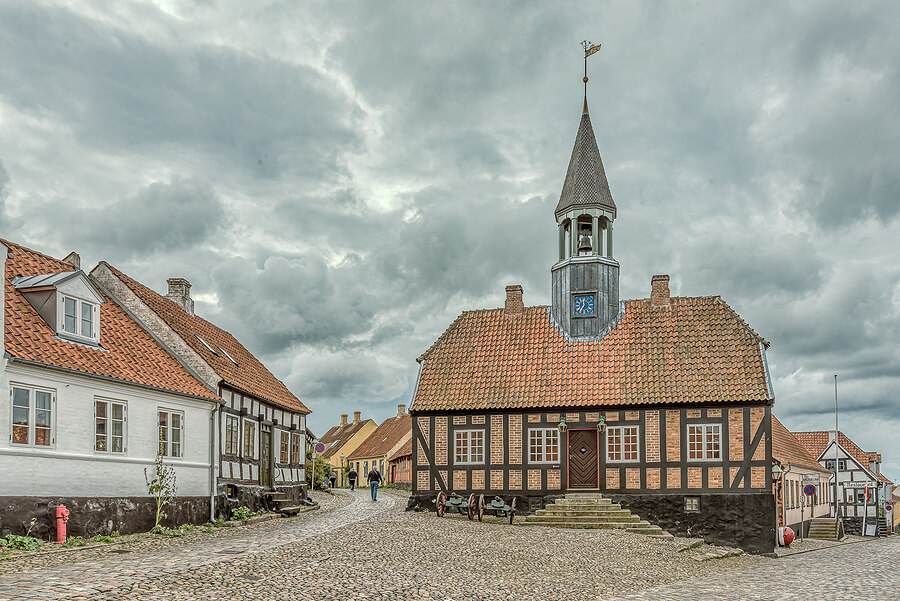 Rathaus Ebeltoft, Dänemark