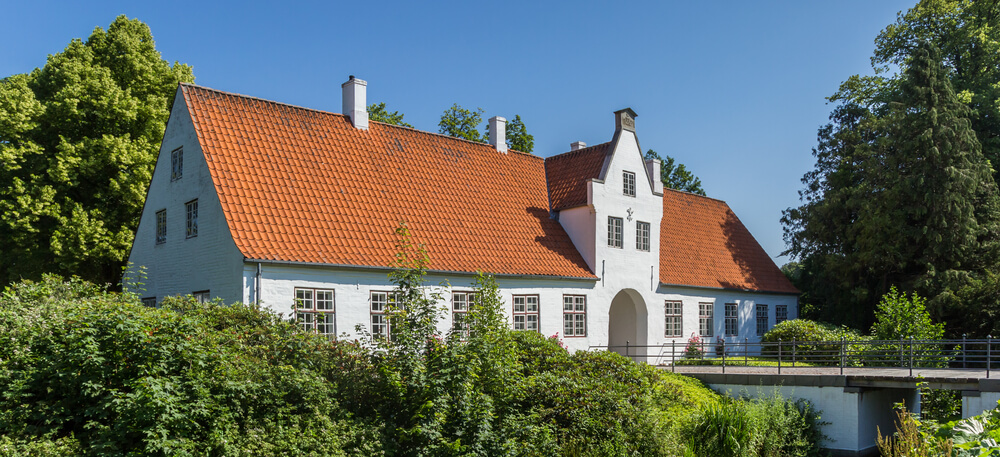 Schloss Schackenborg in Mogeltonder, Dänemark