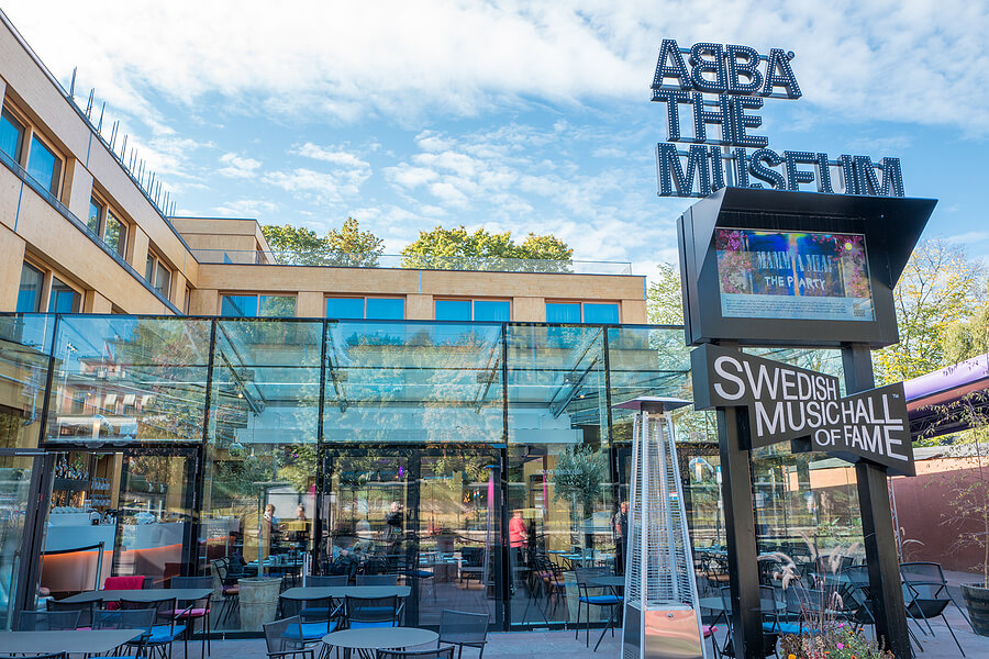 ABBA Museum in Stockholm, Schweden