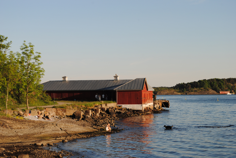 Insel Hovedya im Oslofjord 