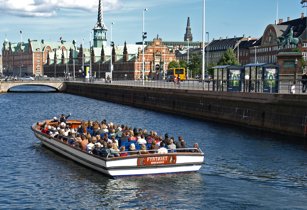 Kanalrundfahrt durch die Kopenhagener Altstadt, Dänemark