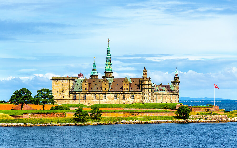 Kronborg Schloss in Dänemark