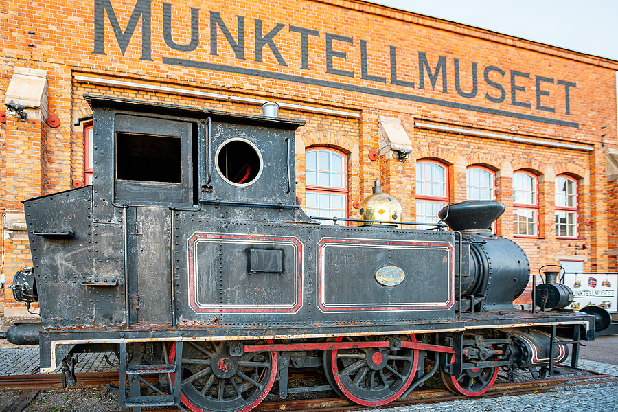 Munktell Museum in Eskilstuna, Schweden