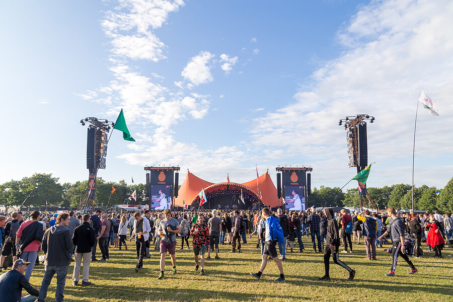 Roskilde Festival in Dänemark