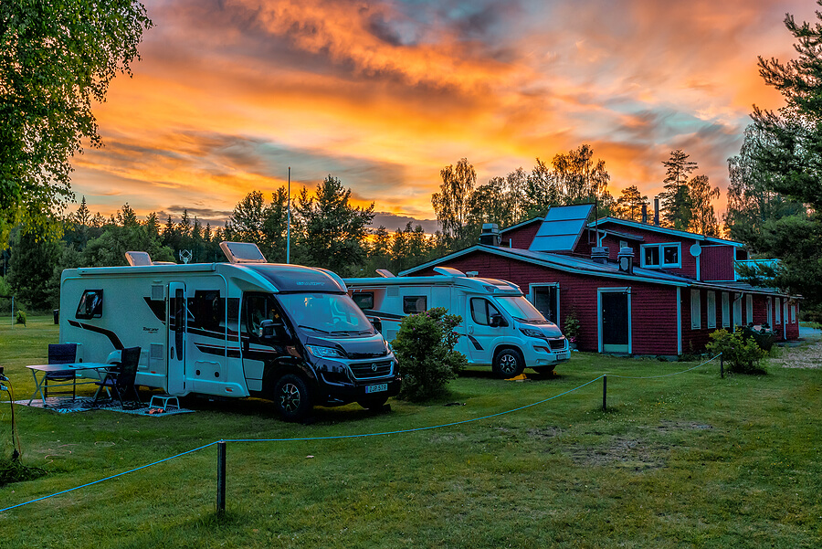 Wohnmobil und Camping in Schweden