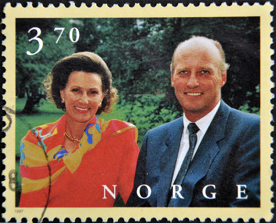 König Harald V. und Königin Sonja von Norwegen - norwegische Königsfamilie