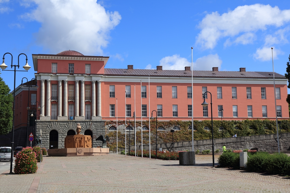 Haugesund Norwegen Rathaus