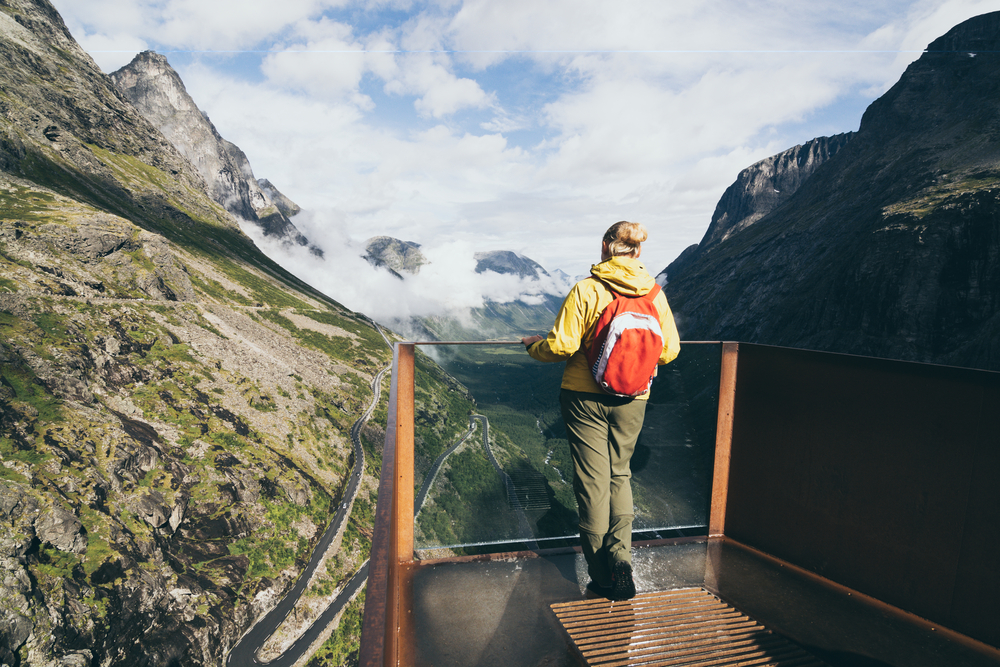 Trollstigen Norwegen Aussichtsplattform