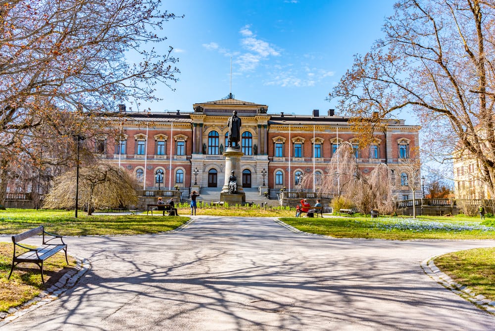 Die starke Universität in Uppsala
