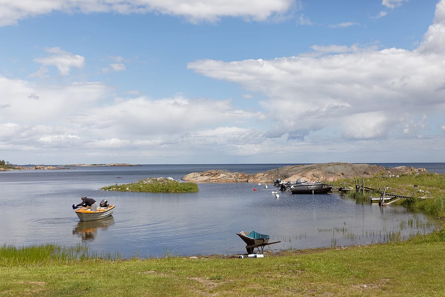 Landschaft auf Väddö