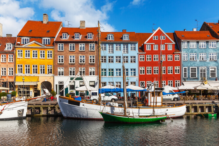 Nyhavn in Kopenhagen