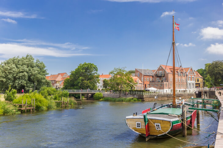 Hafen in Ribe