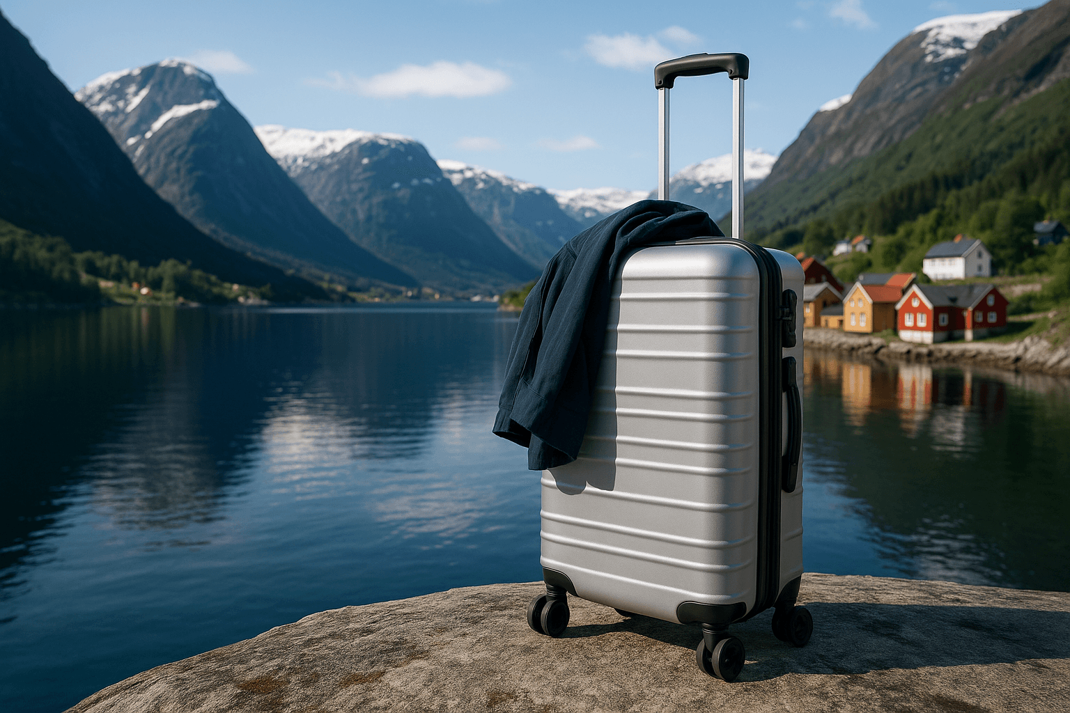 Reisekoffer für den Skandinavien-Urlaub