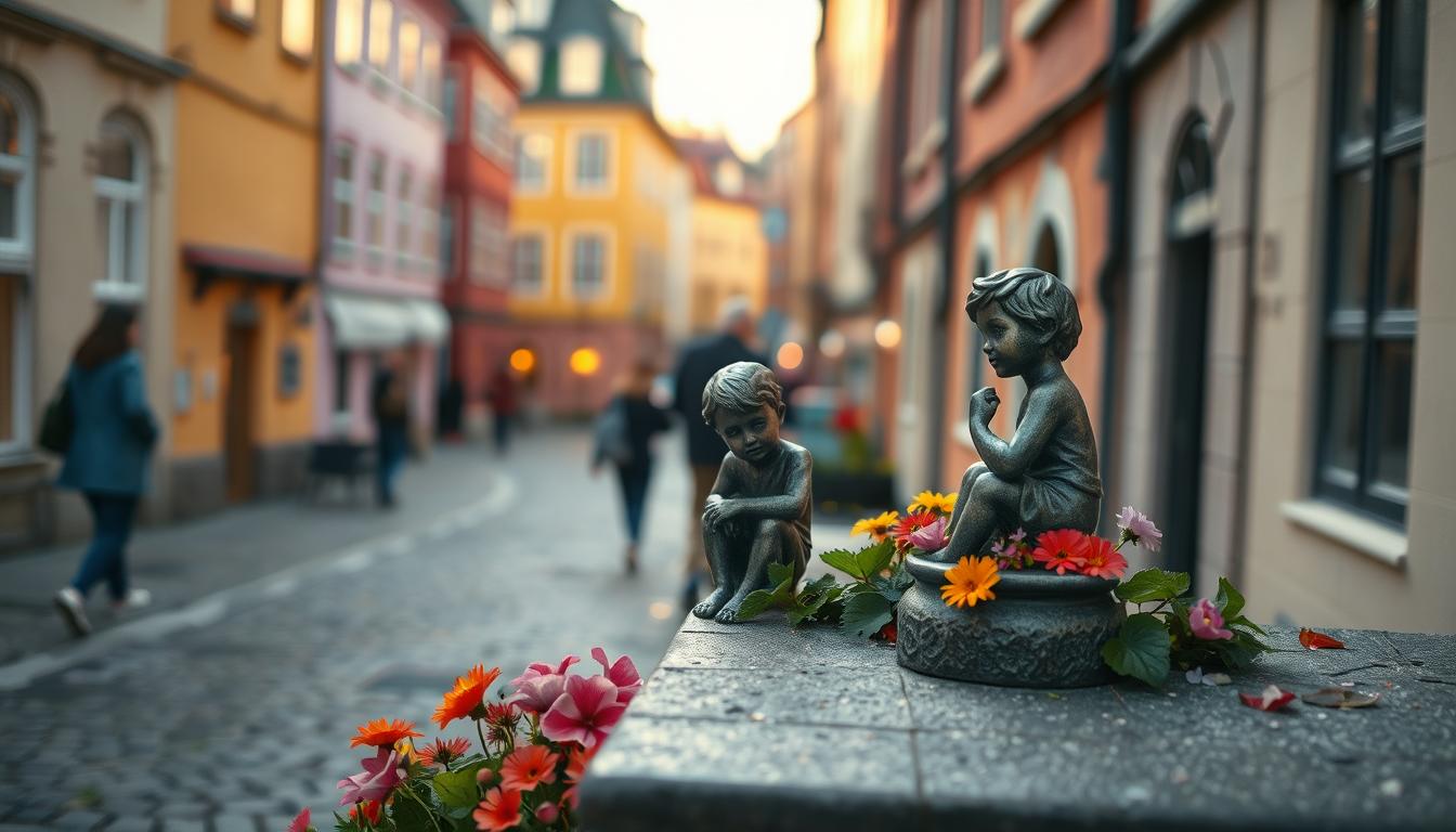 Die kleinste Statue in Gamla Stan