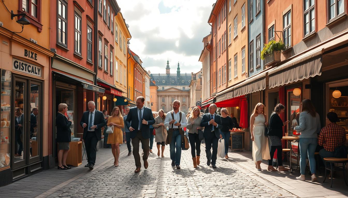 Shopping in Gamla Stan, Stockholm