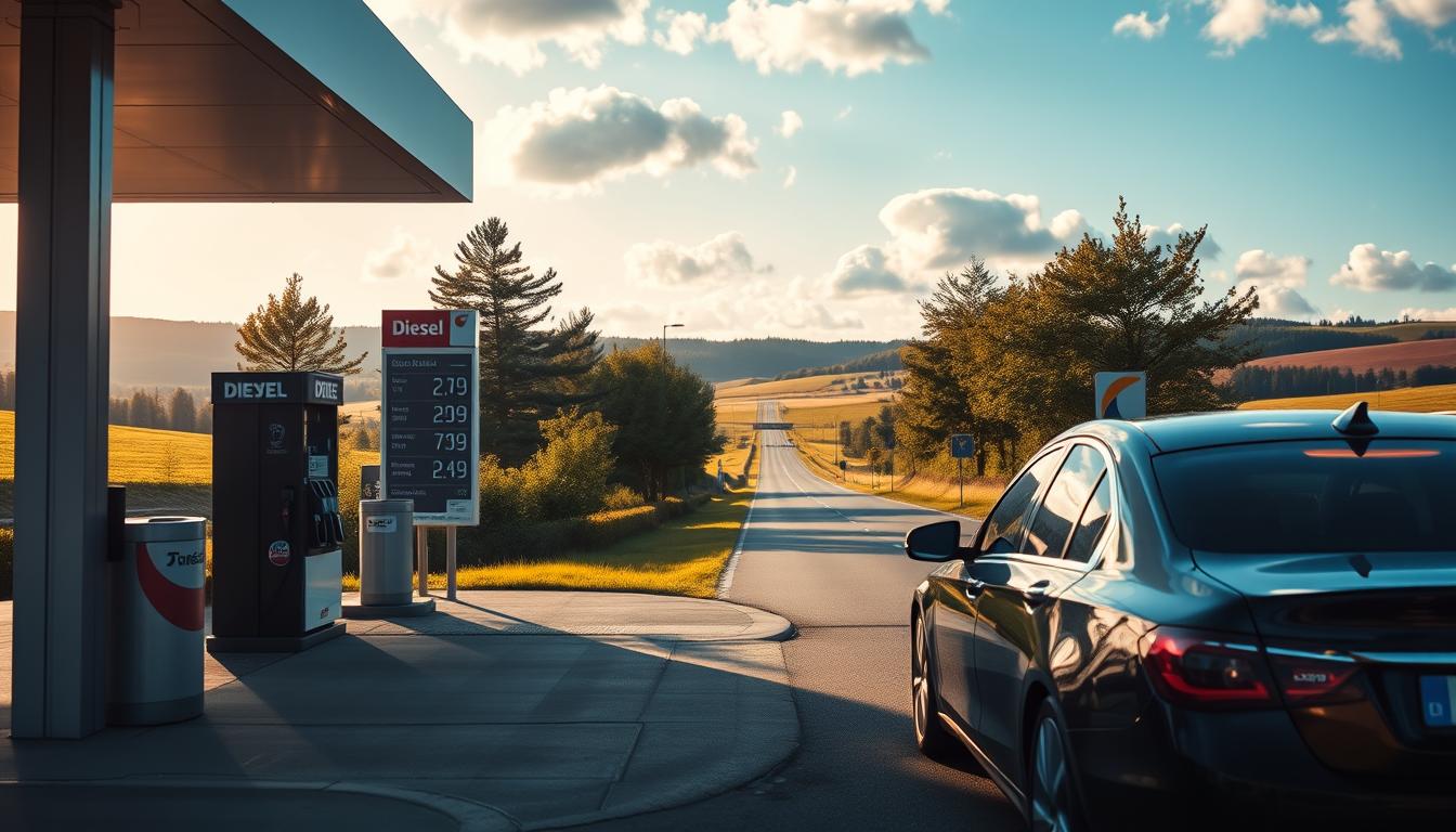 Tankstelle in Schweden